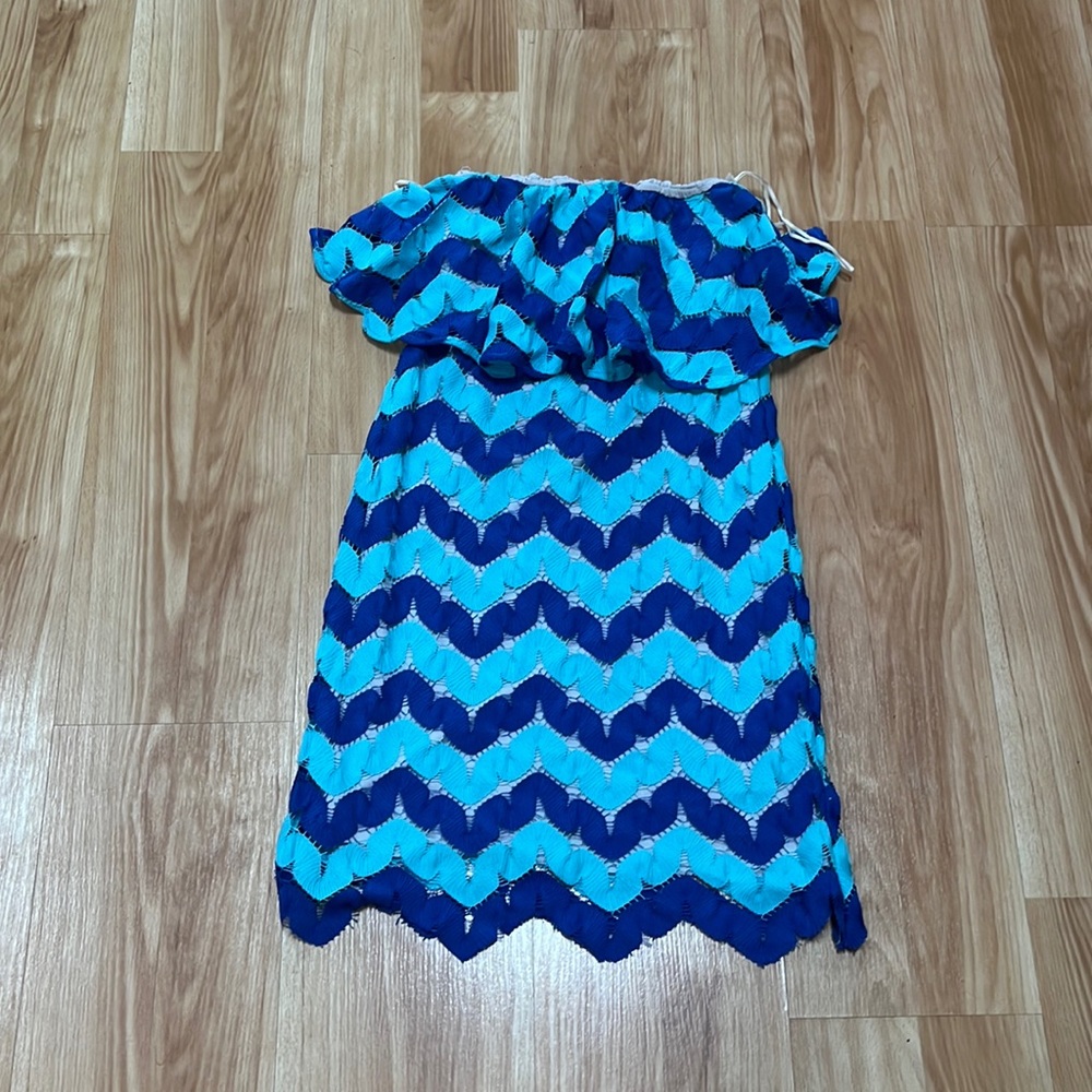 Euc Judith March strapless dress